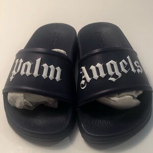 NIB Italy Palm Angels Children’s 9.5 Slides, SALE